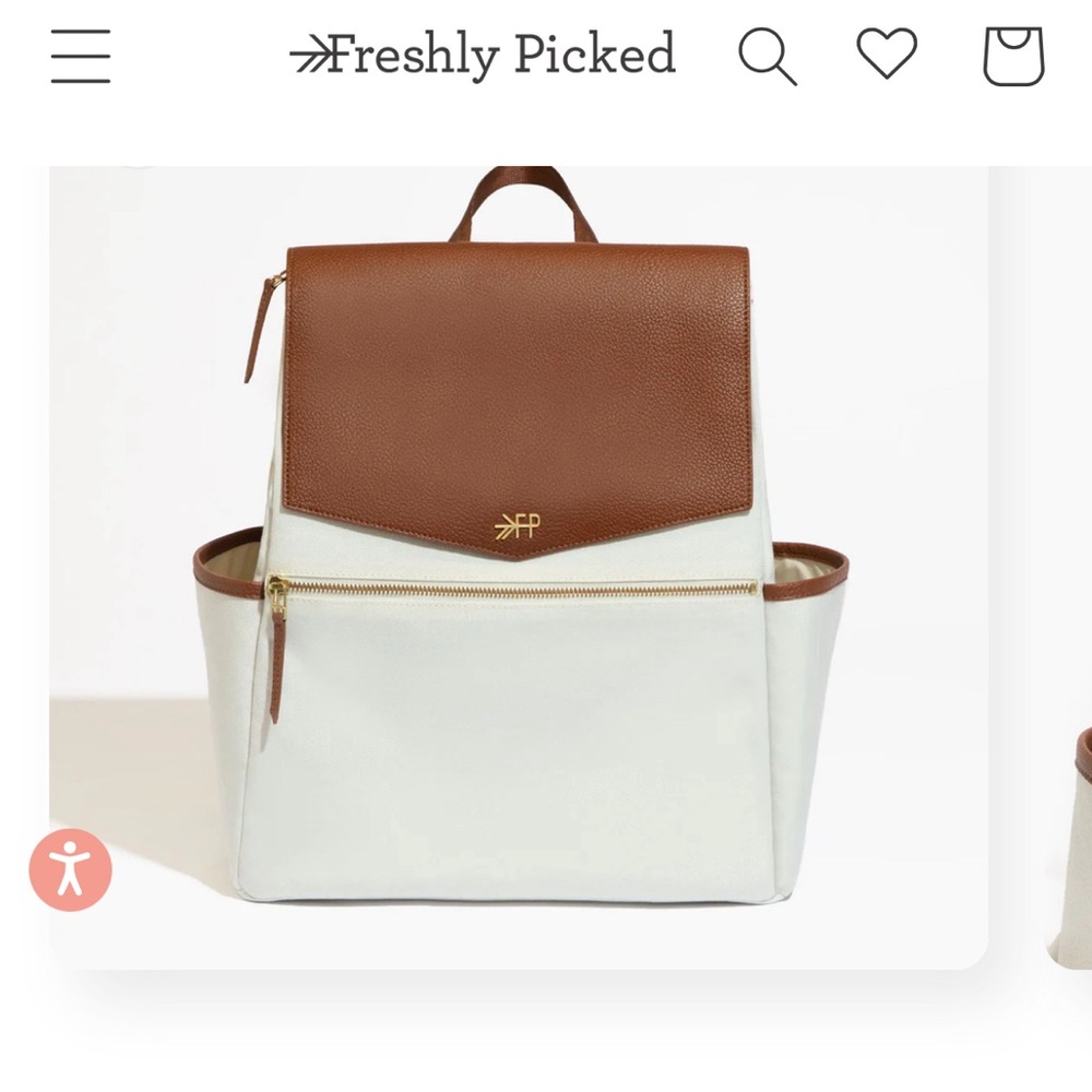 Freshly Picked Canvas Classic Diaper Bag ll. Never been used. NWT.
